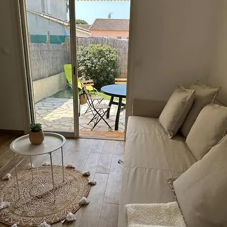 Joli T2 Climatise, Jardin, Confort, Idealement Situe Le Grau-dʼAgde